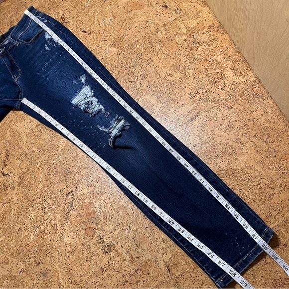 Judy Blue Destroyed Bleach Splatter Midrise Boyfriend Fit Jeans Sz 7/28 - Picture 15 of 15